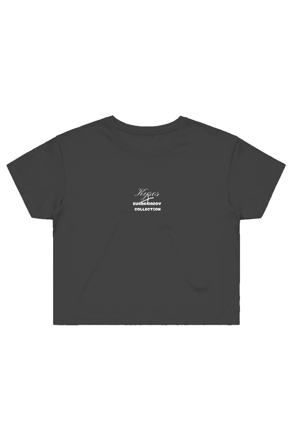 Can Help Spend Your Money Crop Tee - Black